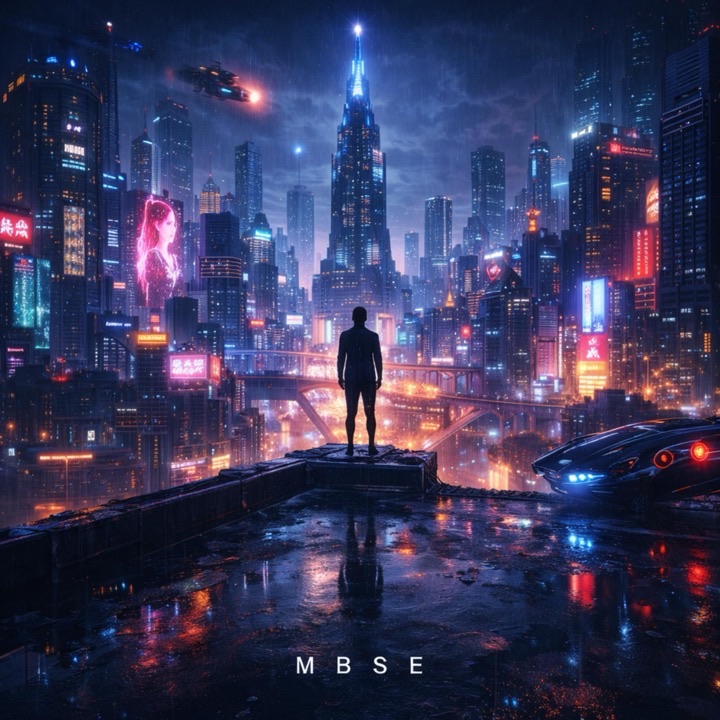 Cover art for the album MBSE by Brian Moberley